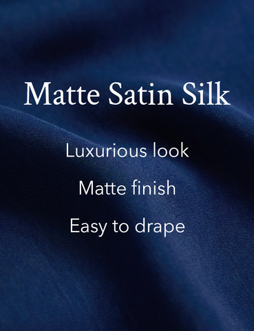 Matte Satin Silk