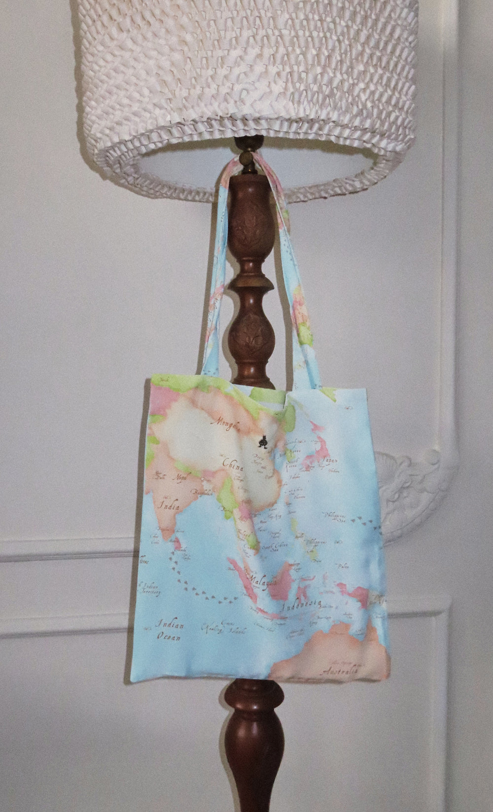 The dUCkade dUCk Totebag in World Map