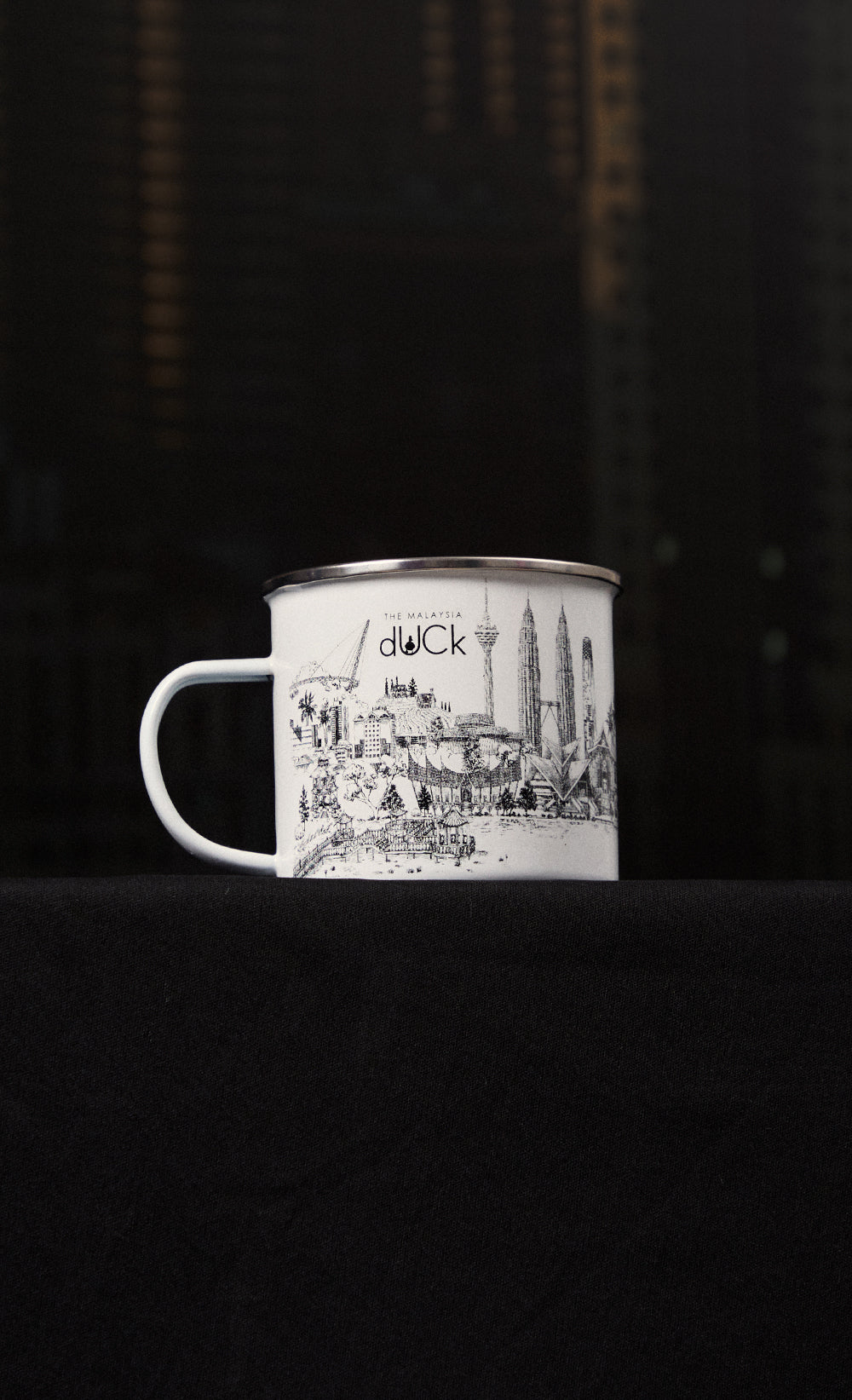 The Malaysia dUCk Enamel Mug