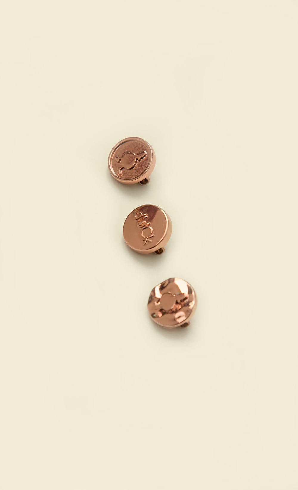 Trio dUCk Pin Set 2.0 in Rose Gold