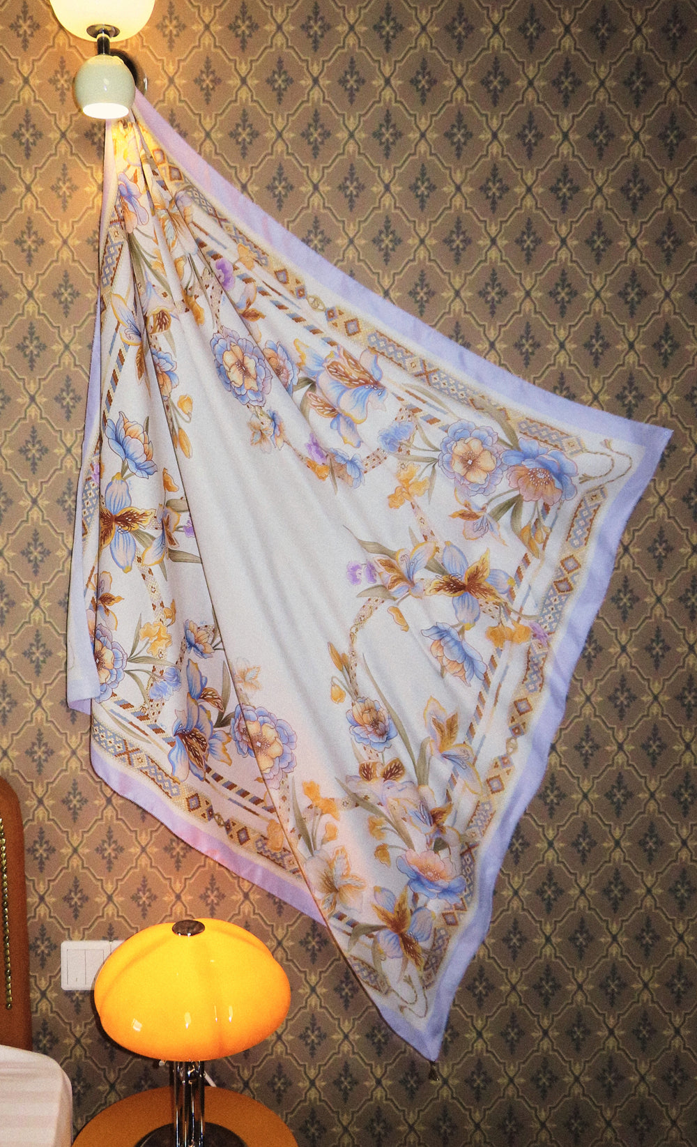 The Friendship dUCk Voile Square Scarf in Cherish