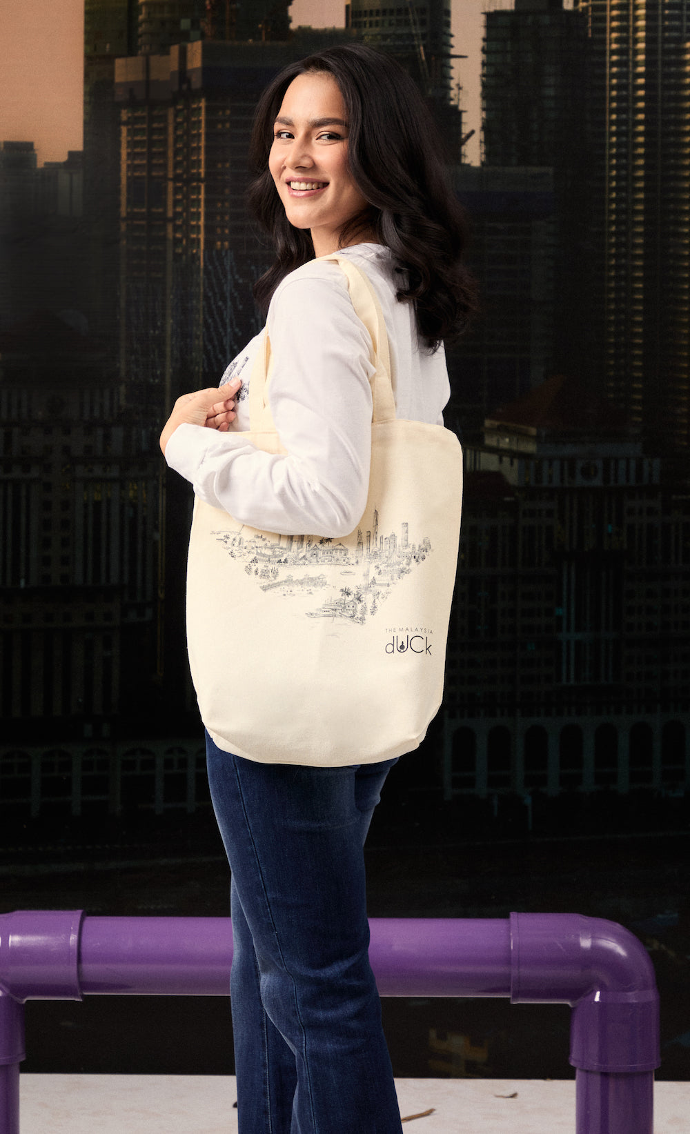 The Malaysia dUCk Tote Bag