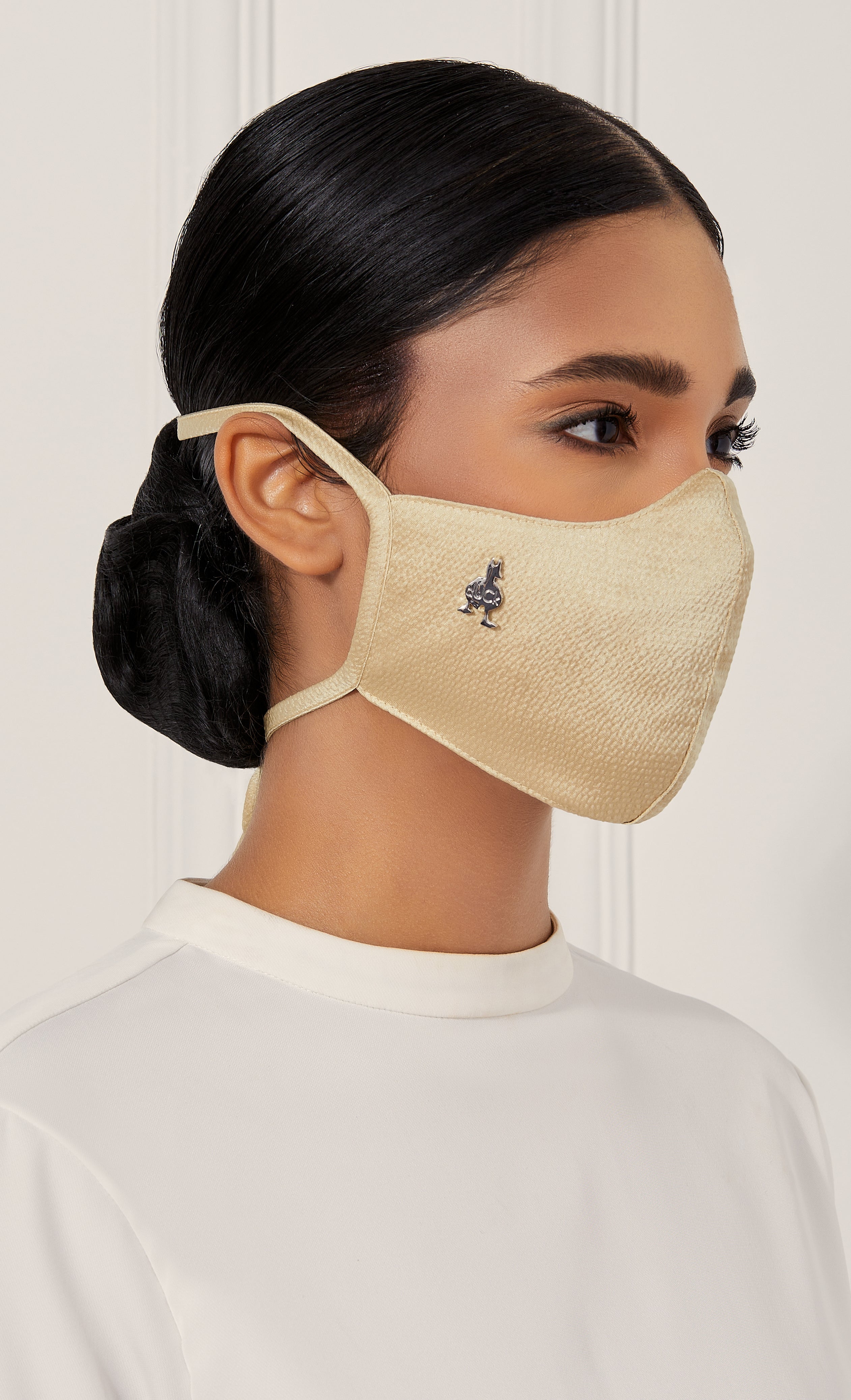 Woven Face Mask (Tie-back) in Honey Toast – The dUCk Group