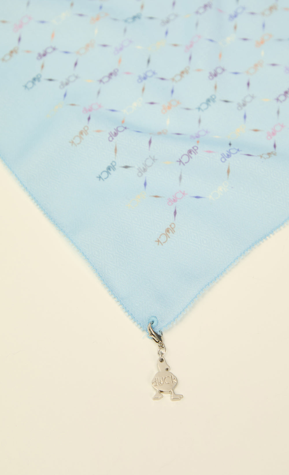 Classic Monogram dUCk Voile Shawl in Blueberry Tart