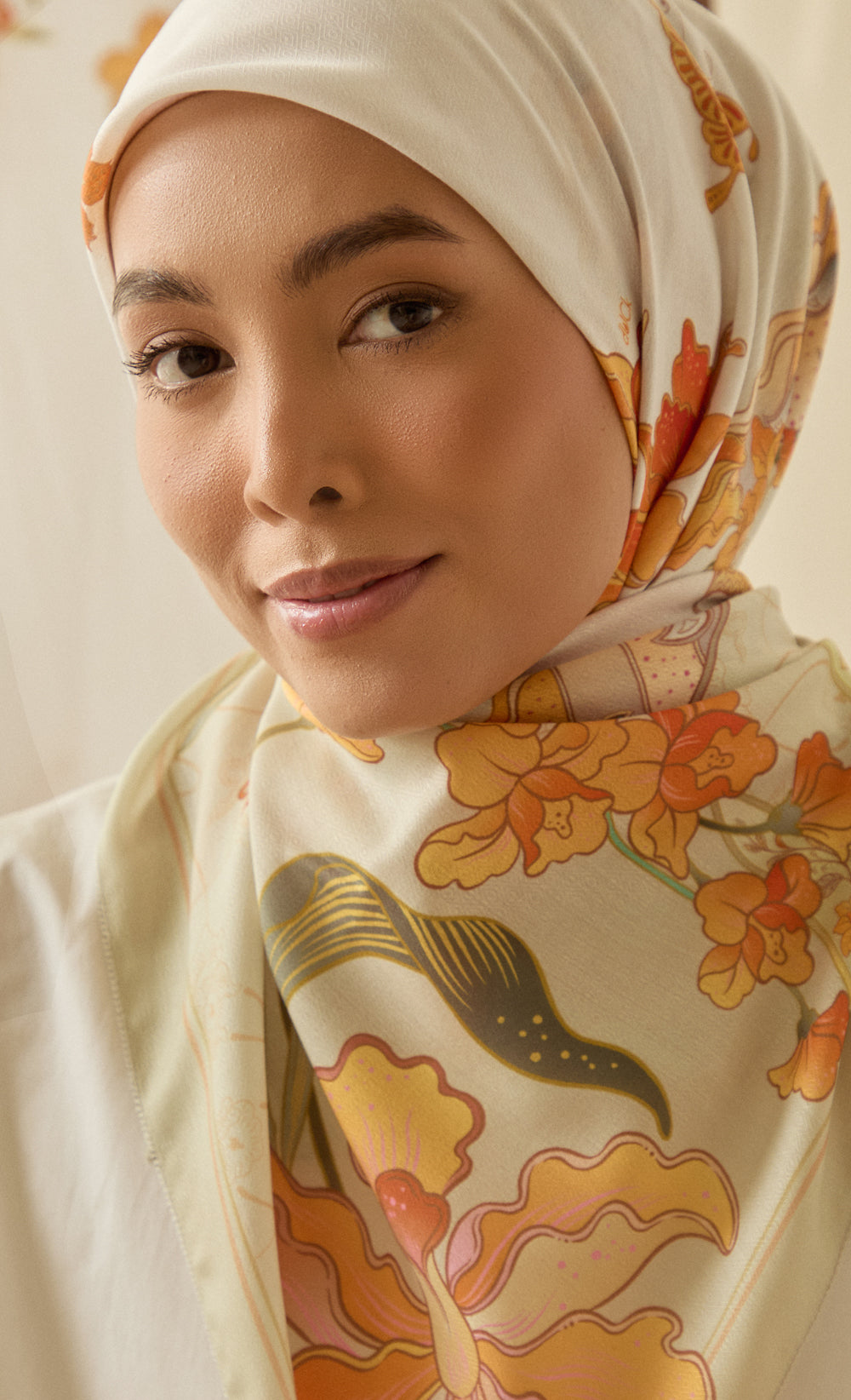 The Warisan dUCk Square Scarf in Harmoni