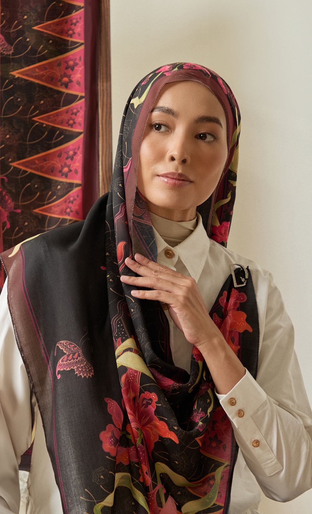 The Warisan dUCk Shawl in Sejahtera