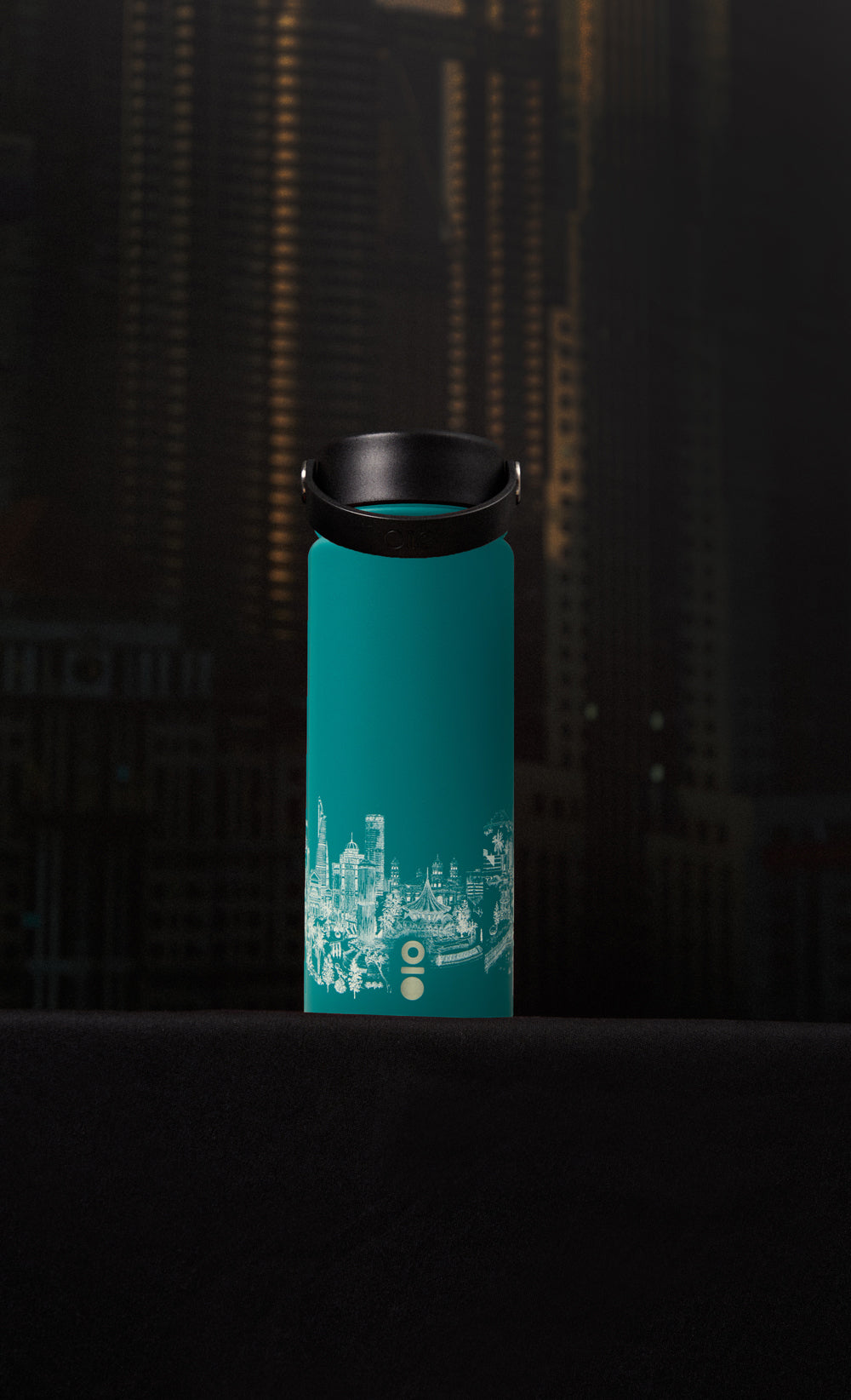 The Malaysia dUCk - Montigo Ace Bottle Medium in Dark Teal