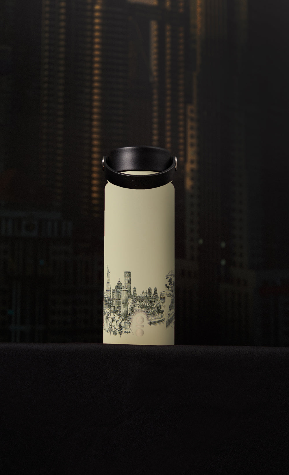 The Malaysia dUCk - Montigo Ace Bottle Medium in Stone Grey