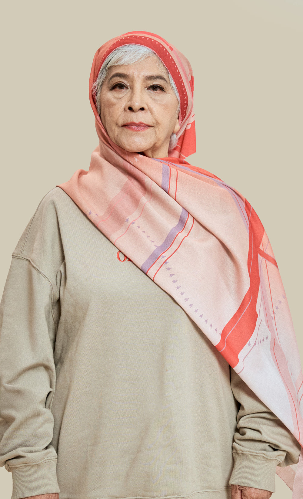 The Vibe dUCk Voile Shawl in Offline