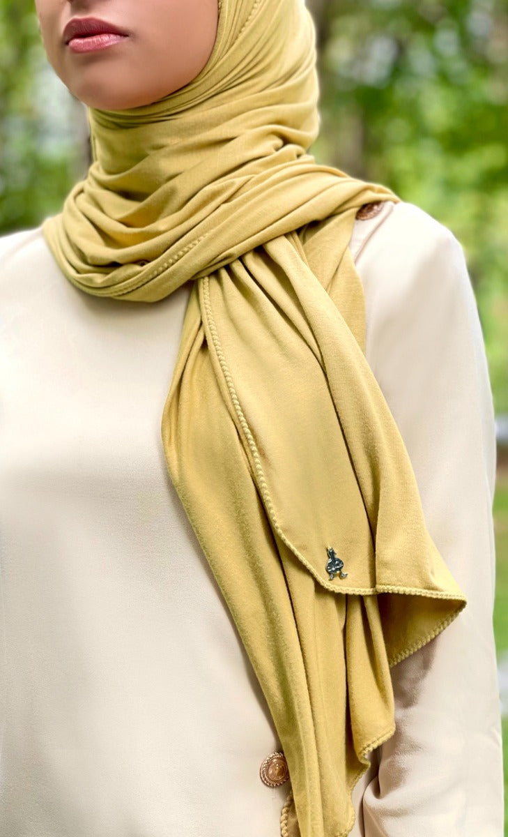 Jersey Shawl with nanotechnology in Butter